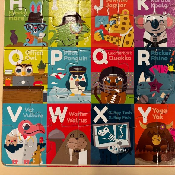 Alphabet Puzzle - 48 Pieces - Toddler Puzzle - Vibrant Colors - ABCs - Picture 8 of 9